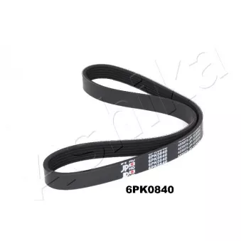 Courroie trapézoïdale à nervures ASHIKA 112-6PK840