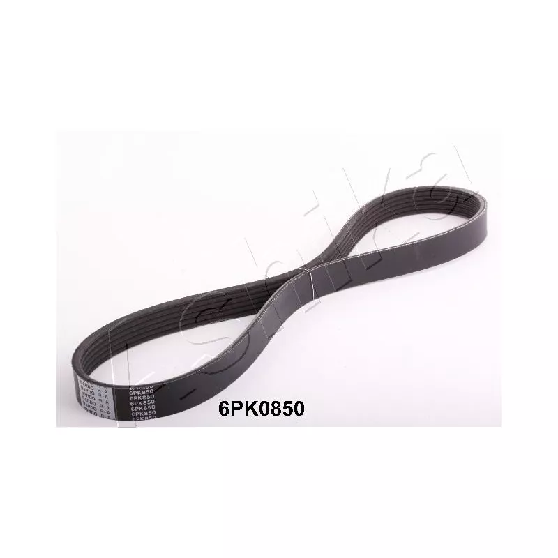 Courroie trapézoïdale à nervures ASHIKA 112-6PK850