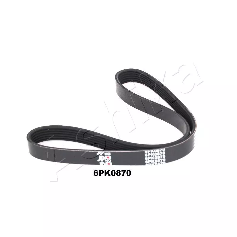 Courroie trapézoïdale à nervures ASHIKA 112-6PK870