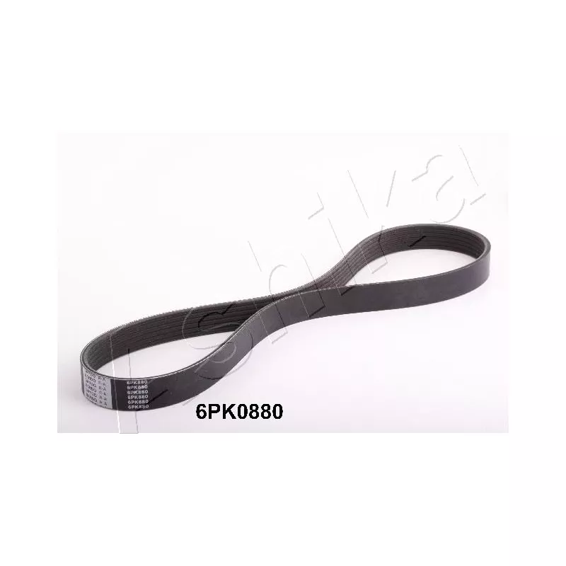 Courroie trapézoïdale à nervures ASHIKA 112-6PK880