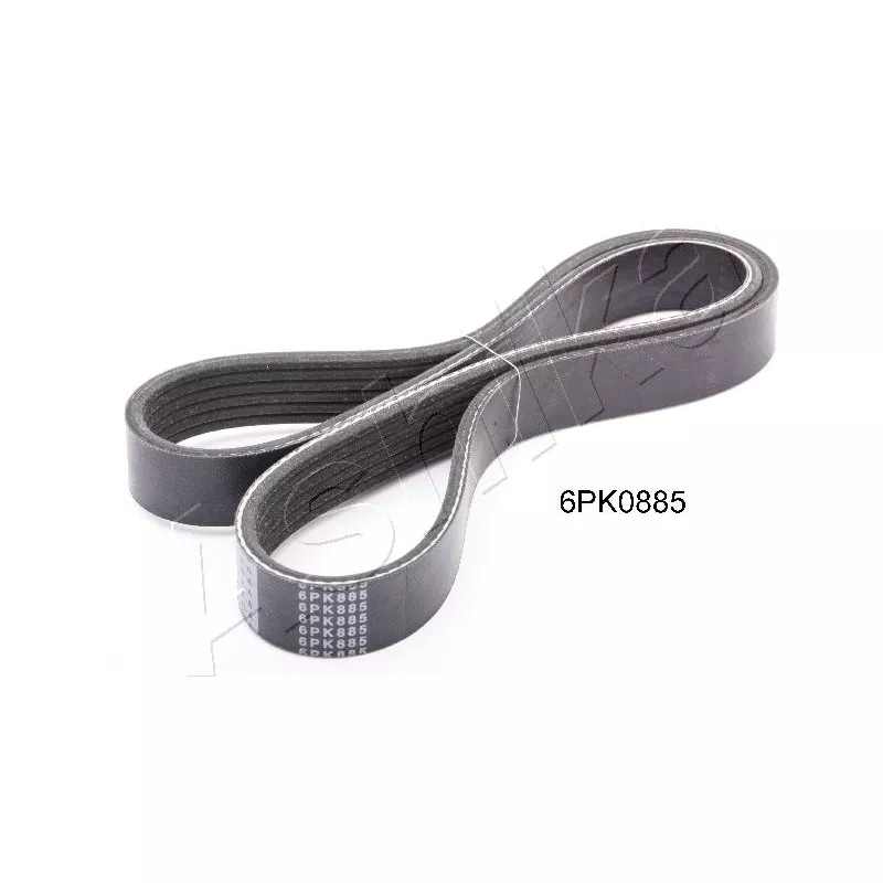 Courroie trapézoïdale à nervures ASHIKA 112-6PK885