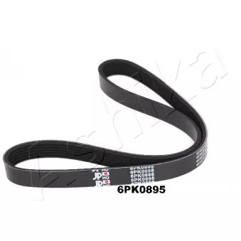 Courroie trapézoïdale à nervures ASHIKA 112-6PK895