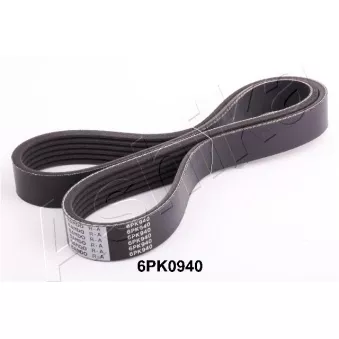 Courroie trapézoïdale à nervures ASHIKA 112-6PK940