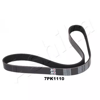 Courroie trapézoïdale à nervures ASHIKA 112-7PK1110