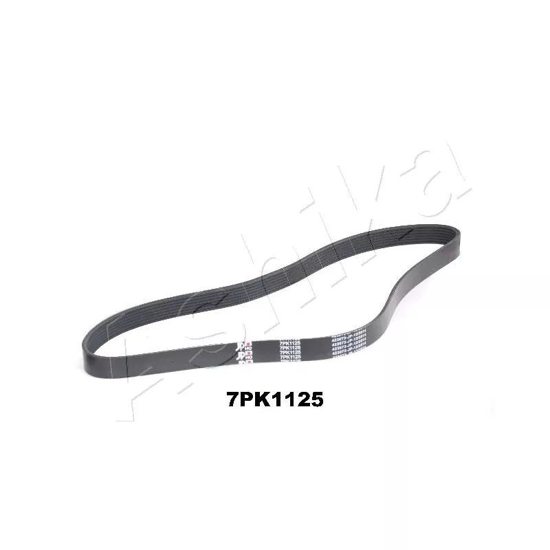 Courroie trapézoïdale à nervures ASHIKA 112-7PK1125