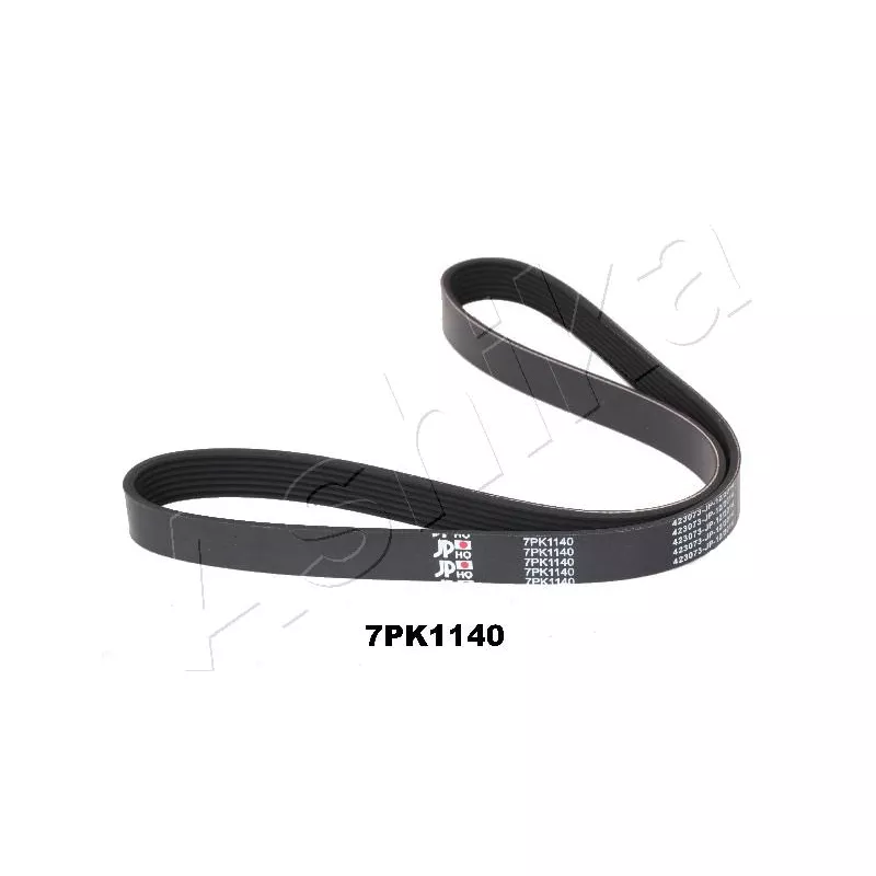 Courroie trapézoïdale à nervures ASHIKA 112-7PK1140