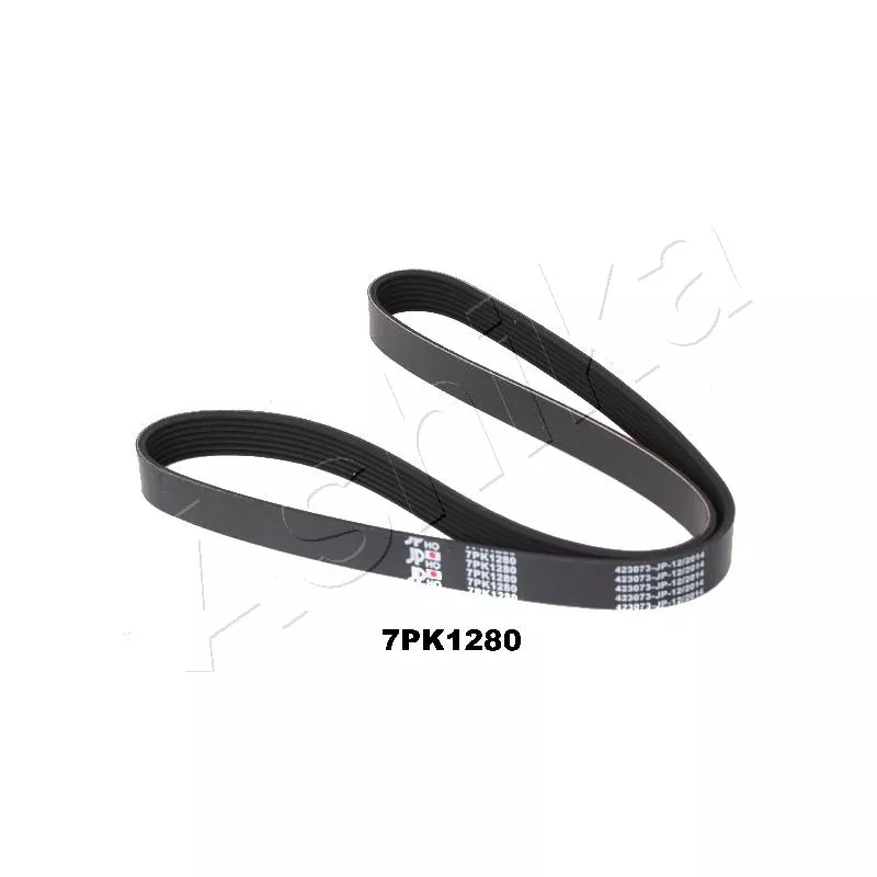 Courroie trapézoïdale à nervures ASHIKA 112-7PK1280