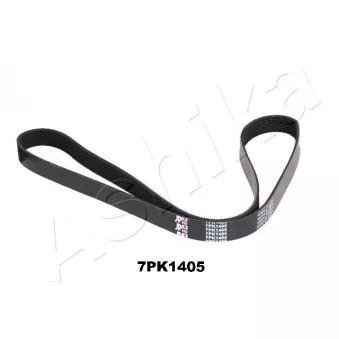 Courroie trapézoïdale à nervures ASHIKA 112-7PK1405