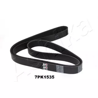 Courroie trapézoïdale à nervures ASHIKA 112-7PK1535