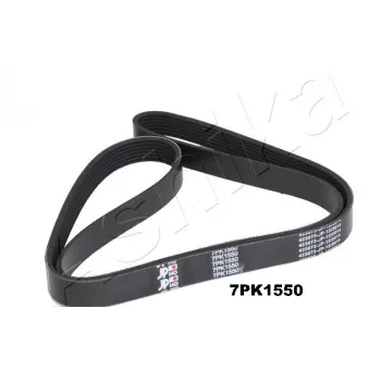 Courroie trapézoïdale à nervures ASHIKA 112-7PK1550