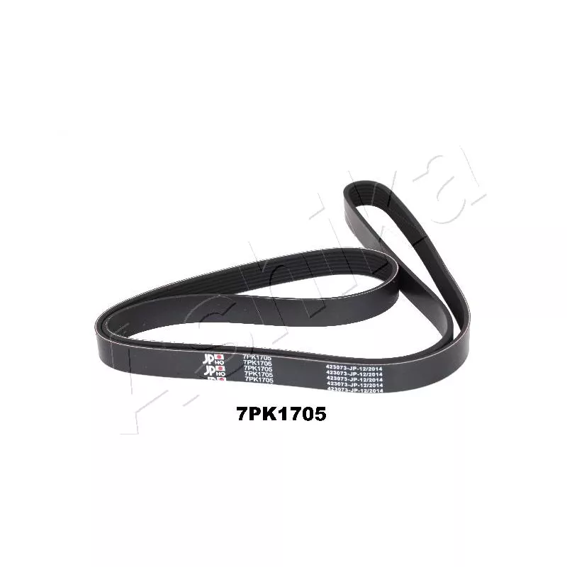 Courroie trapézoïdale à nervures ASHIKA 112-7PK1705