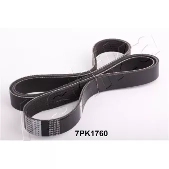 Courroie trapézoïdale à nervures ASHIKA 112-7PK1760
