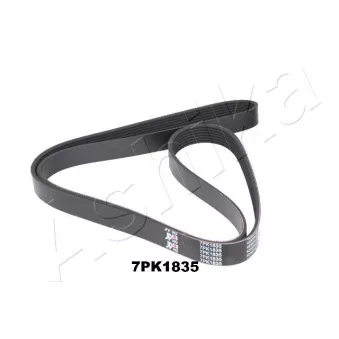Courroie trapézoïdale à nervures ASHIKA 112-7PK1835