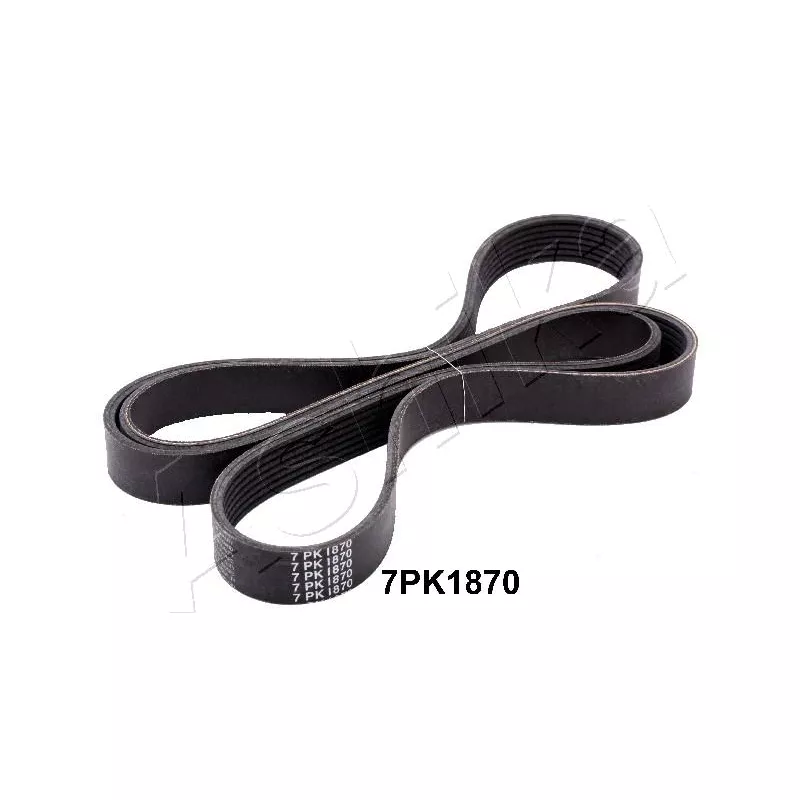 Courroie trapézoïdale à nervures ASHIKA 112-7PK1870