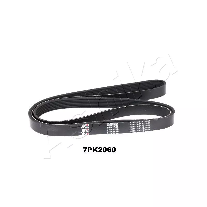 Courroie trapézoïdale à nervures ASHIKA 112-7PK2060