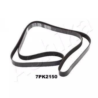 Courroie trapézoïdale à nervures ASHIKA 112-7PK2150
