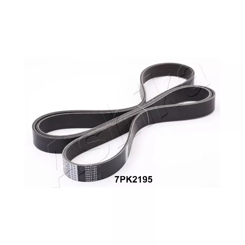 Courroie trapézoïdale à nervures ASHIKA 112-7PK2195