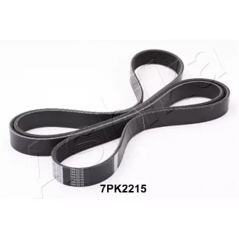 Courroie trapézoïdale à nervures ASHIKA 112-7PK2215