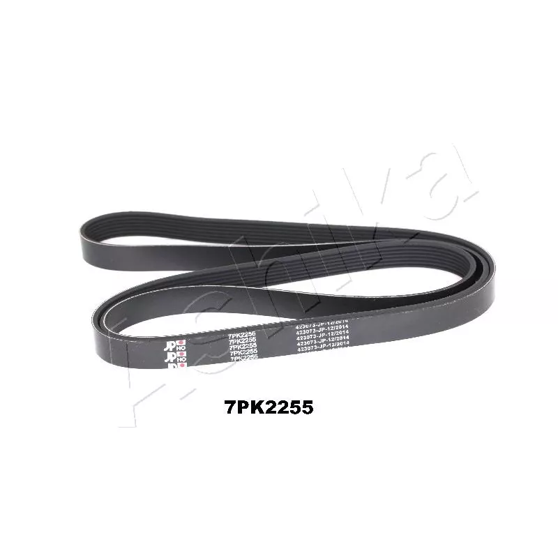 Courroie trapézoïdale à nervures ASHIKA 112-7PK2255