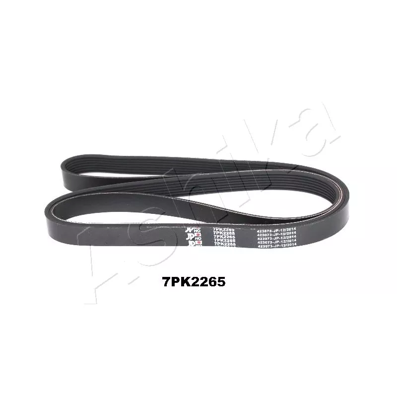 Courroie trapézoïdale à nervures ASHIKA 112-7PK2265