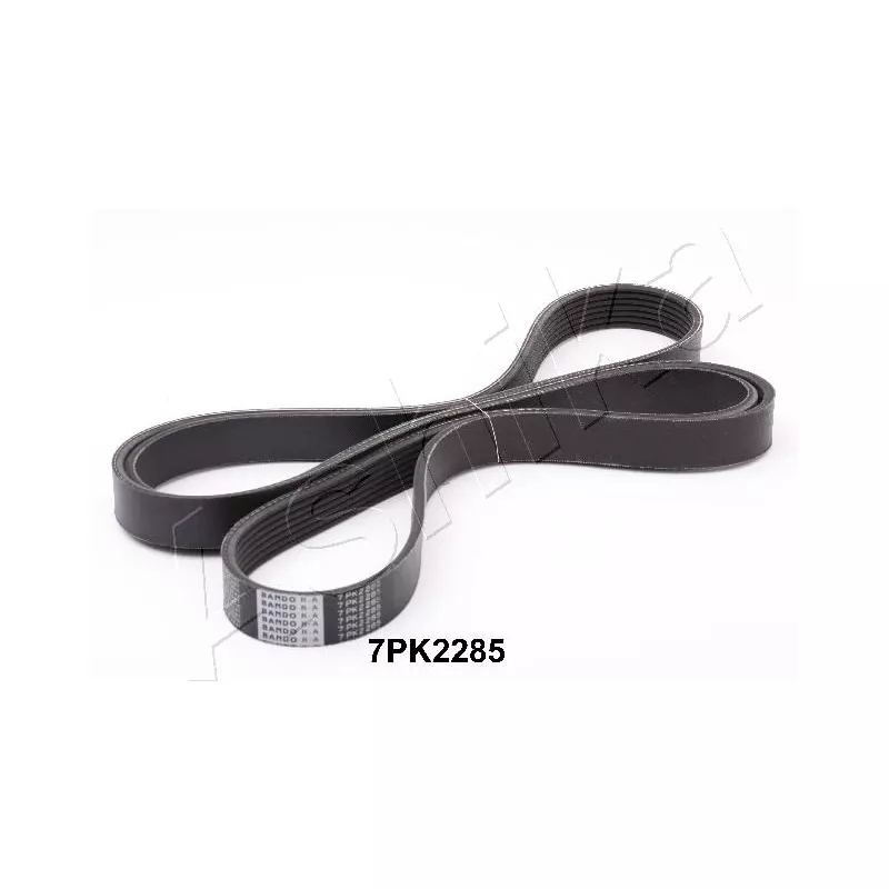 Courroie trapézoïdale à nervures ASHIKA 112-7PK2285