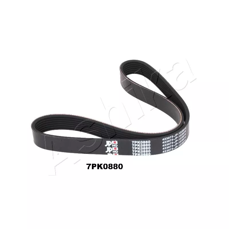 Courroie trapézoïdale à nervures ASHIKA 112-7PK880