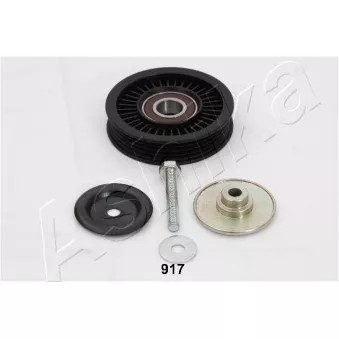 Poulie renvoi/transmission, courroie trapézoïdale à nervures ASHIKA