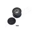 Poulie roue libre, alternateur ASHIKA 130-01-103 - Visuel 2