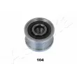 Poulie roue libre, alternateur ASHIKA 130-01-104 - Visuel 2