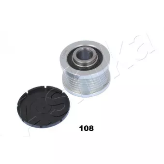 Poulie roue libre, alternateur ASHIKA 130-01-108