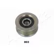 Poulie roue libre, alternateur ASHIKA 130-08-803 - Visuel 2