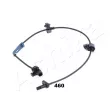 Capteur, vitesse de roue avant droit ASHIKA 151-04-460 - Visuel 2