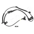Capteur, vitesse de roue avant droit ASHIKA 151-0K-K34 - Visuel 2