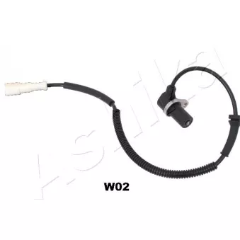 Capteur, vitesse de roue avant gauche ASHIKA 151-0W-W02
