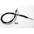 Tirette à câble, commande d'embrayage ASHIKA 154-08-804 - Visuel 1