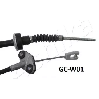 Tirette à câble, commande d'embrayage ASHIKA 154-0W-W01