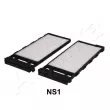 Filtre, air de l'habitacle ASHIKA 21-NS-NS1 - Visuel 1