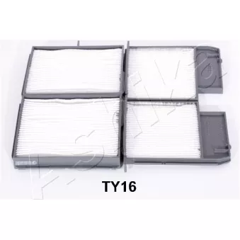 Filtre, air de l'habitacle ASHIKA 21-TY-TY16