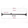 Barre de connexion ASHIKA 27-01-116 - Visuel 3
