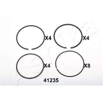 Segment de piston ASHIKA 29-41235