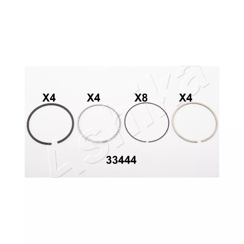 Segment de piston ASHIKA 31-33444