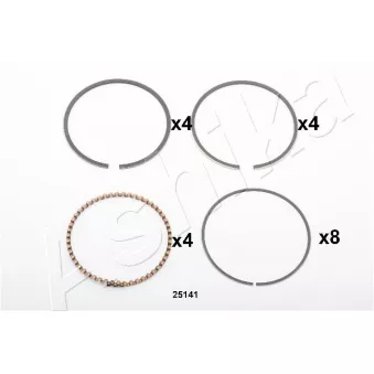 Segment de piston ASHIKA 32-25141