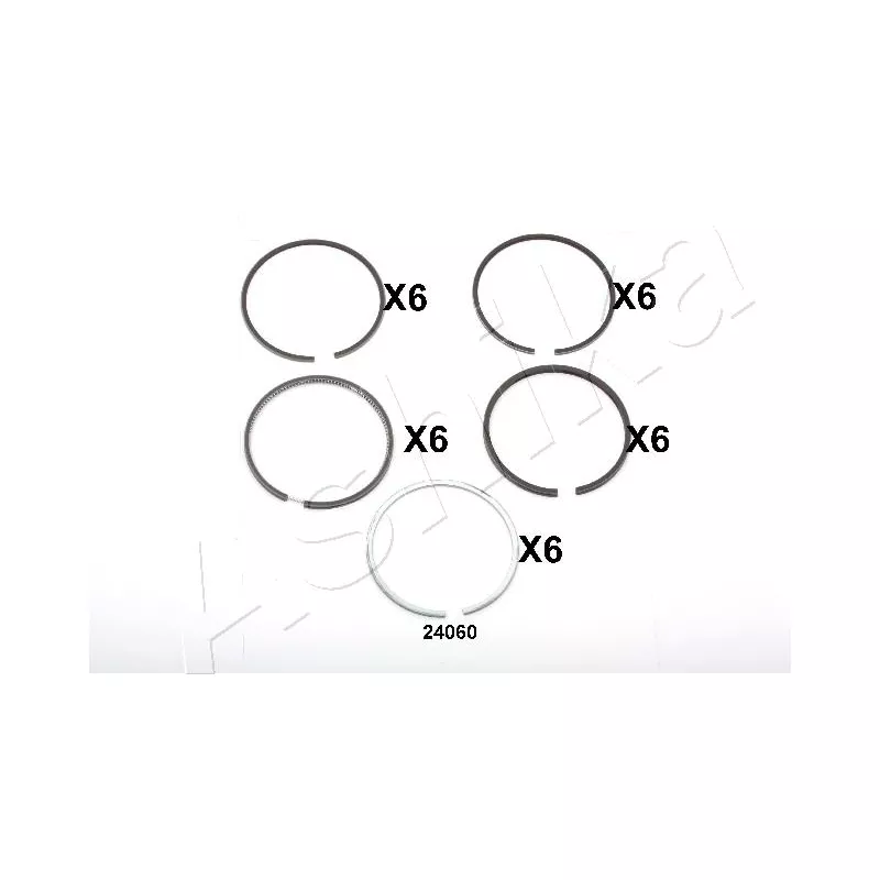 Segment de piston ASHIKA 34-24060