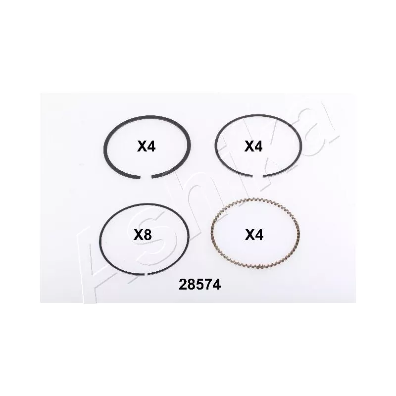Segment de piston ASHIKA 34-28574