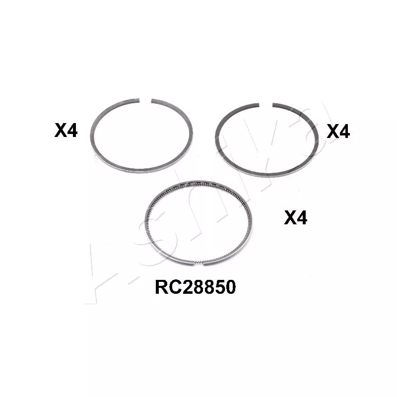 Segment de piston ASHIKA 34-28850