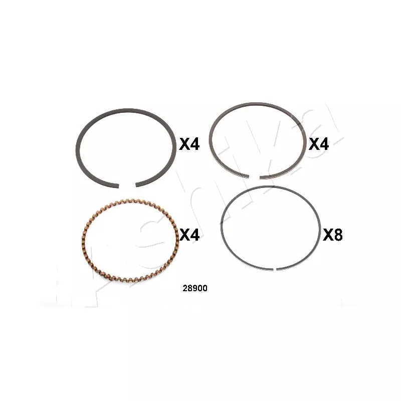 Segment de piston ASHIKA 34-28900
