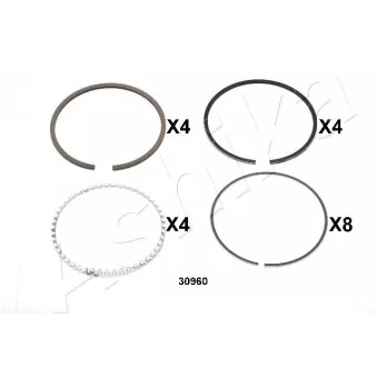 Segment de piston ASHIKA