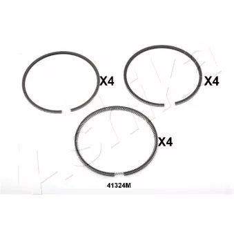 Segment de piston ASHIKA 34-41324M