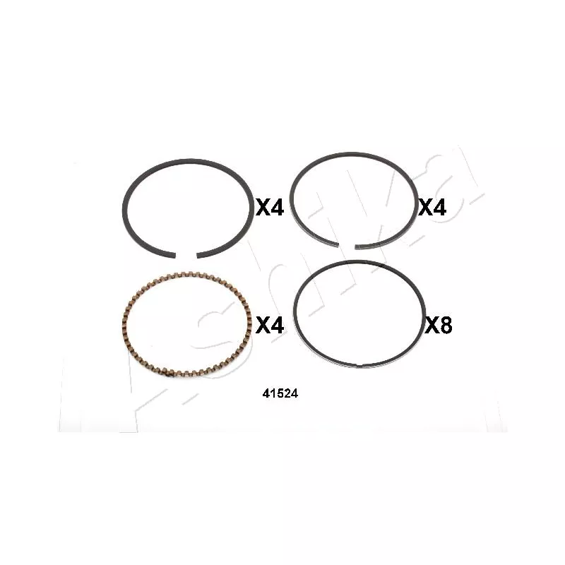 Segment de piston ASHIKA 34-41524