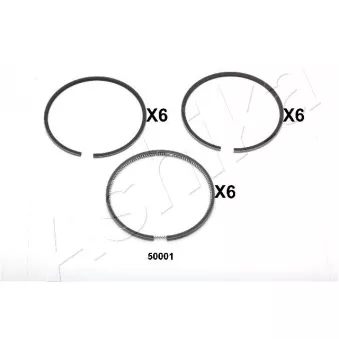 Segment de piston ASHIKA 34-50001